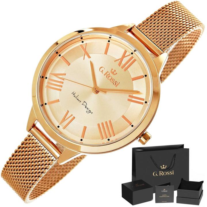 Actual product image Gino Rossi watch G.Rossi women's watch 10296B5-4D2 (Analogue wristwatch)