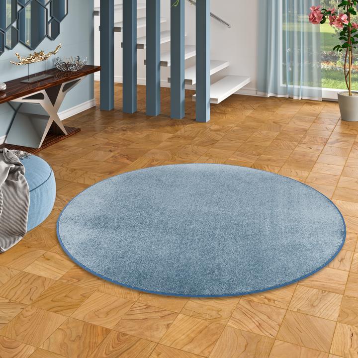 Produktbild Snapstyle Hochflor Velours Teppich Luna Rund (Rund)
