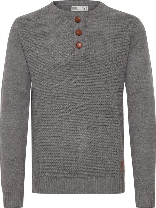 Actual product image Solid Terrance Men's Knitted Pullover (L)