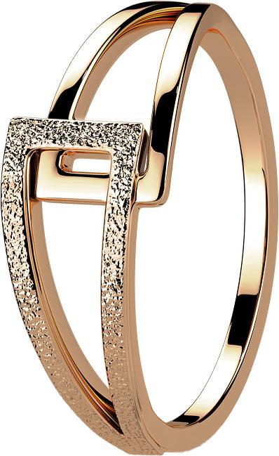 Produktbild Star Piercing Ring rosegold Dreiecküberlappung Sandgestrahlt (50, 925 Silber)