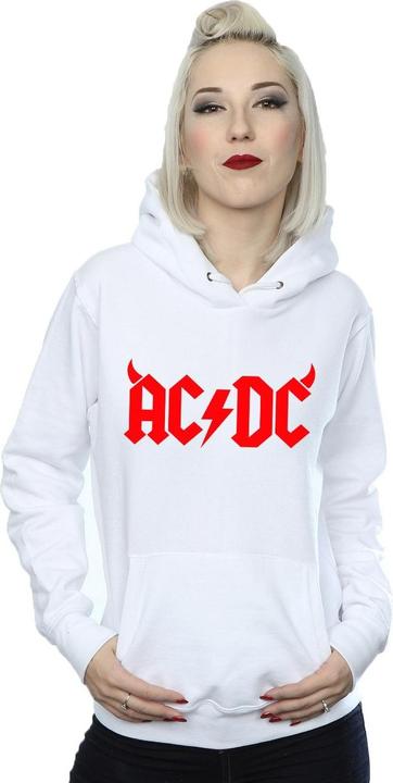 Immagine prodotto AC/DC Horns Logo Felpa con Cappuccio Donna (XXL)