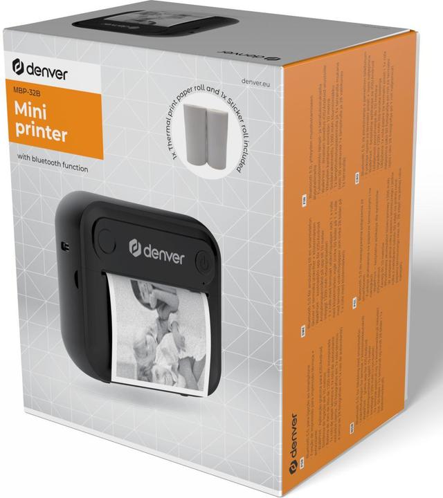 Image du produit Denver Imprimante BT (Thermodirecte, Noir et blanc)