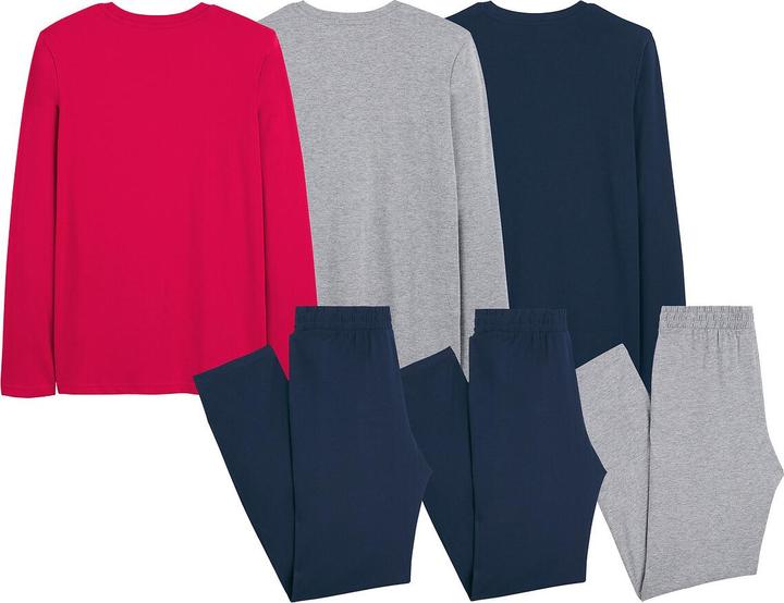 Image du produit La Redoute Collections Lot de 3 pyjamas en jersey (140)