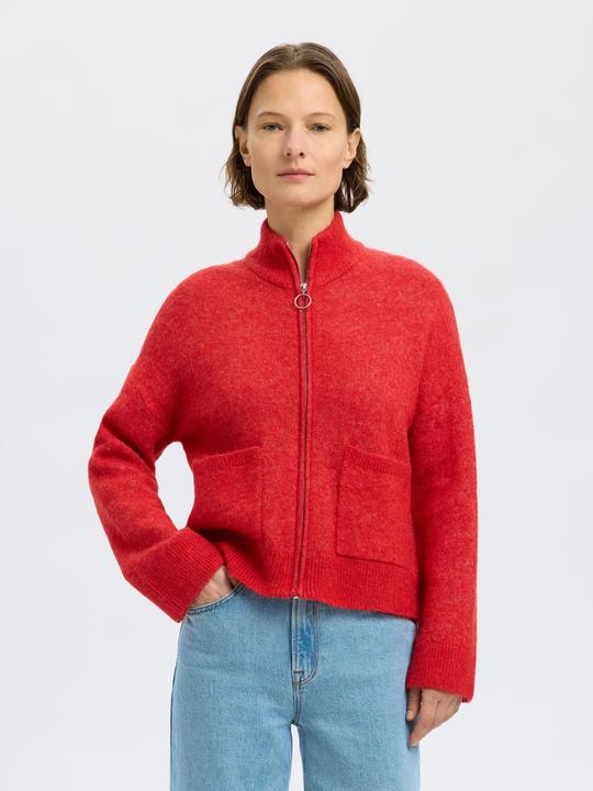 Produktbild Selected Femme Zip-up Strickjacke (M)