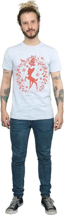 Produktbild Disney Bambi Christmas Wreath TShirt (XXL)
