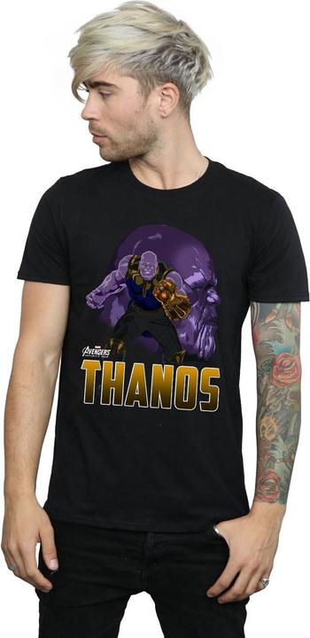Actual product image Universal Textiles Mens Thanos Cotton T-Shirt (L)