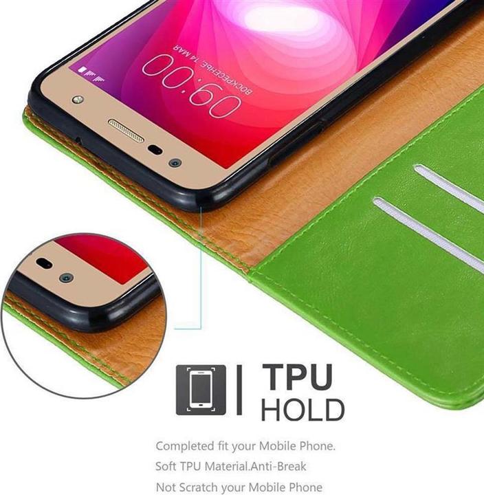 Actual product image Cadorabo Book Luxury Cover (LG X Power 2)
