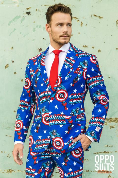 Actual product image OppoSuits Captain America (50)