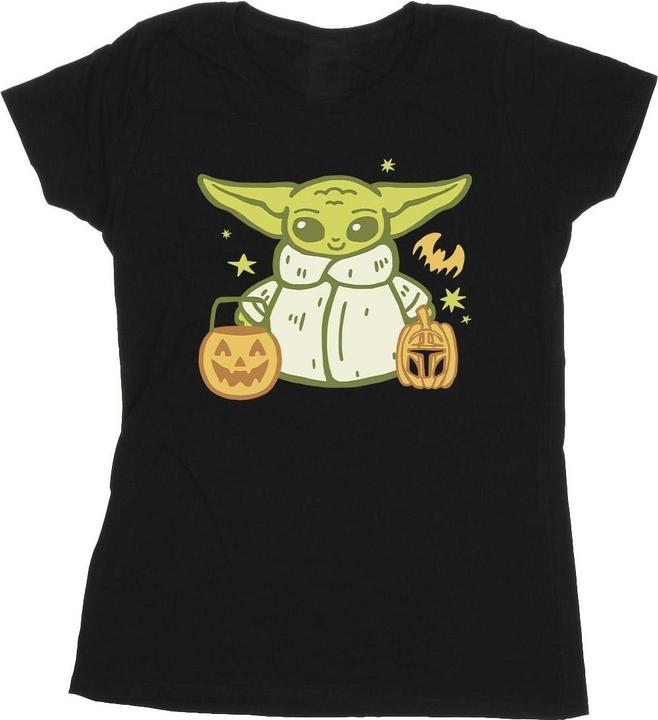 Immagine prodotto Star Wars Trick Or Treat Maglietta Grogu Donna (L)
