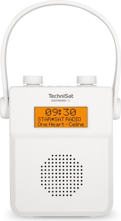 Produktbild TechniSat Radio DAB+ DIGIRADIO 30 weiss (DAB+, Bluetooth)