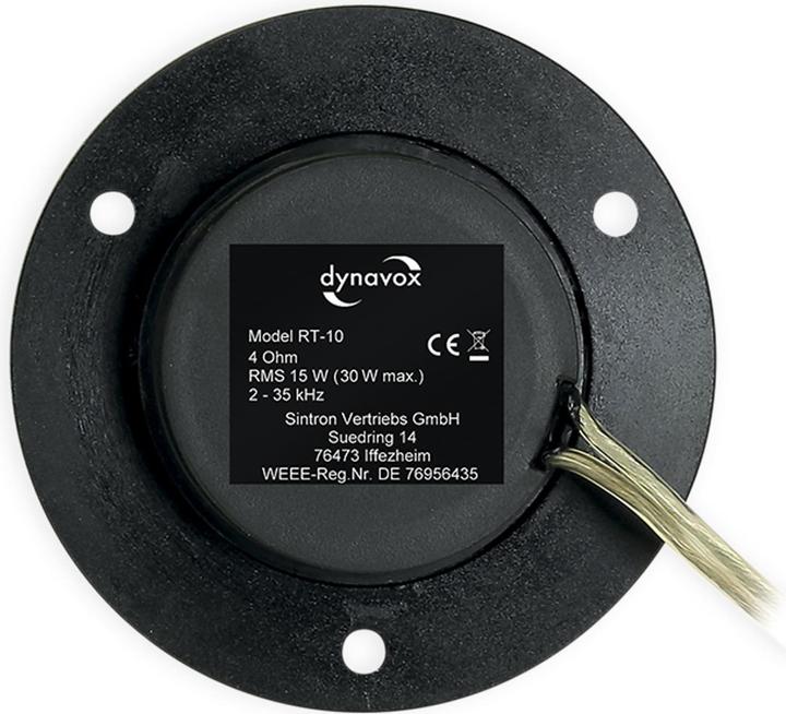 Actual product image Dynavox RT10 ribbon tweeter (30 W)
