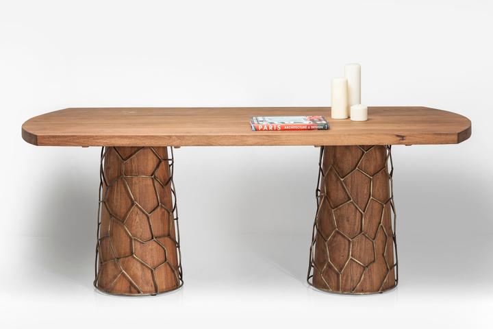 Image du produit Kare Design Maille Laiton (200 x 100 cm)