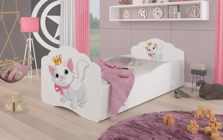 Produktbild ADRK Furniture Bett mit Matratze und Schublade CASIMO CAT 160x80 (160 x 80 cm)