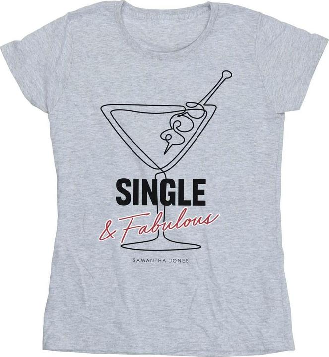 Produktbild Sex and the City Single And Fabulous TShirt (S)