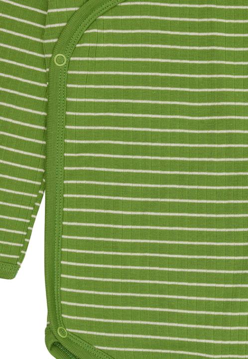 Actual product image loud + proud Wrap-around bodysuit Derby Rib (68)