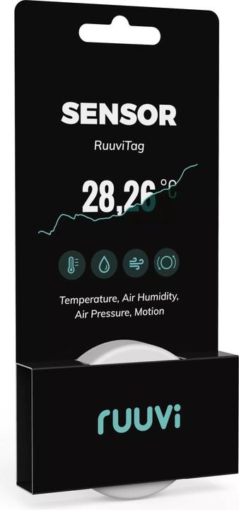 Produktbild Ruuvi RuuviTag Bluetooth Umwelt Sensor 4 in 1