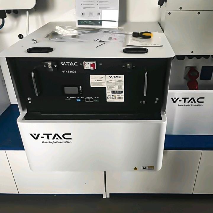 Actual product image V-TAC Cabinet module for 96kWh storage batteries