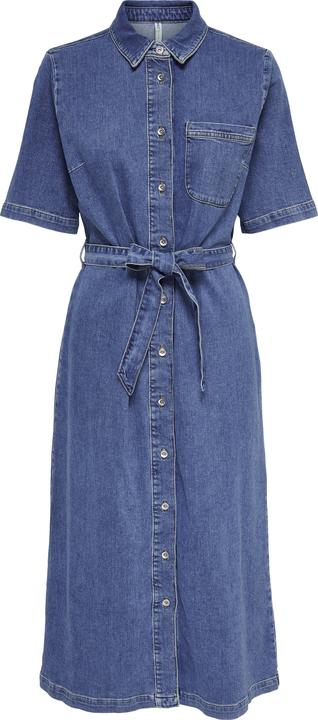 Produktbild Only Locker geschnitten Rundhals Kurzes Kleid Jeanskleid (XL)