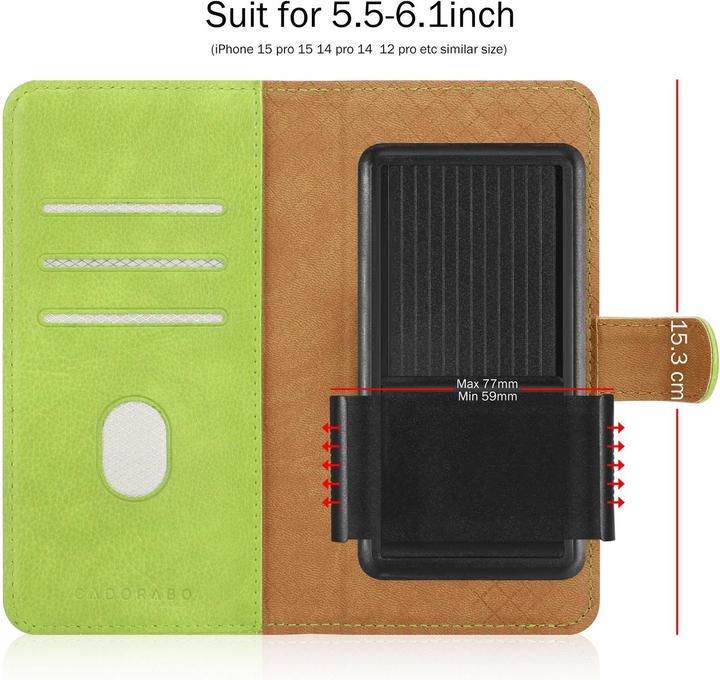 Actual product image Cadorabo Case for Huawei P20 PRO / P20 PLUS Book Cover (Huawei P20 Pro, Huawei P20 Plus)
