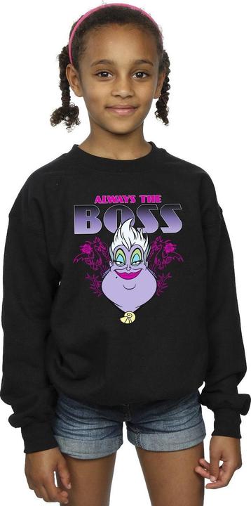 Actual product image Disney Girls The Little Mermaid Ursula Mum Is The Boss Sweatshirt (116)