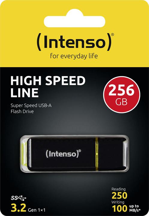 Produktbild Intenso High Speed Line (256 GB, USB 3.1, USB-A)