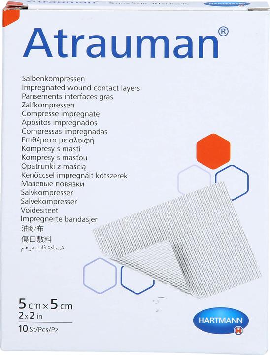 Produktbild IVF Hartmann Salbenkompressen 5x5cm steril