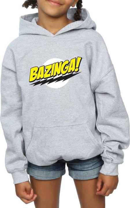 Actual product image Dam Girls Sheldon Bazinga Hoodie (128)