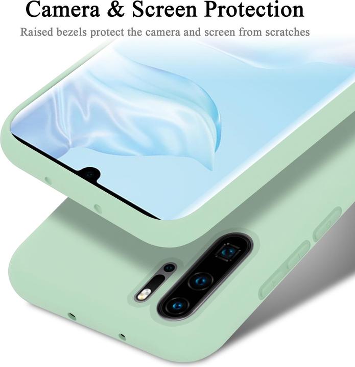 Immagine prodotto Cadorabo Copertura della cassa del silicone liquido TPU (Huawei P30 Pro)