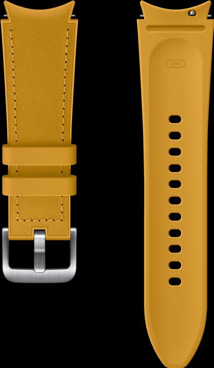 Samsung Hybrid Leather Band 20mm M/L Mus (20 mm, Leder, Fluorelastomer, Galaxy Watch, Galaxy Watch 4)