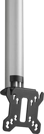 Image du produit Vogels PUC 2415 Tube 150 cm, silver, Poteau, Argent, 40 kg, Plafond, TÜV, 60 mm (Plafond, 40 kg)