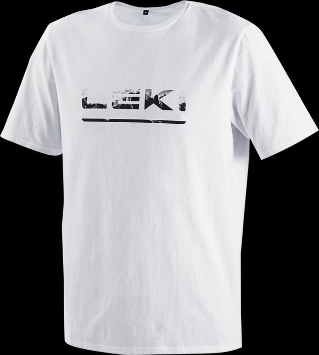 Image du produit Leki LE T-shirt z LOGO blanc-noir XXL (XXL)