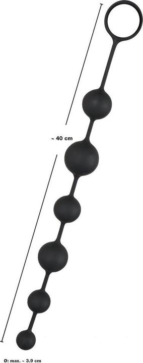 Actual product image Black Velvets Ball chain