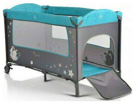 Actual product image Moni Travel cot Sleepy with wheels