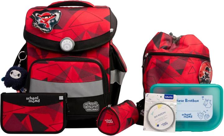 School-Mood Timeless Pro Schulranzen-Set 7-teilig (23.50 l)