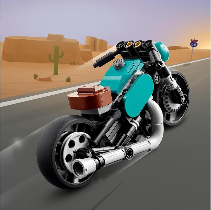 Actual product image LEGO Vintage motorbike (31135, LEGO Creator 3-in-1)