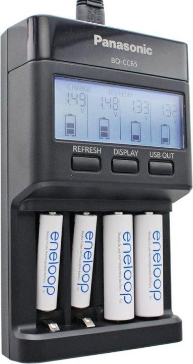 Image du produit Panasonic Eneloop Pro BQ-CC65 (1 pcs, Chargeurs sans batterie)