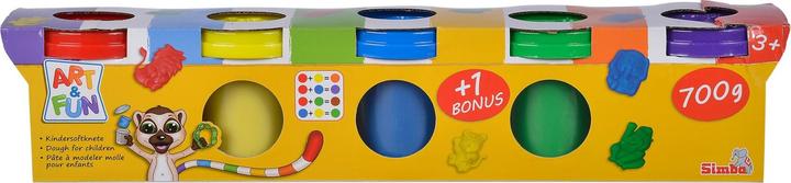 Actual product image Simba Art & Fun children's clay, 5pcs.