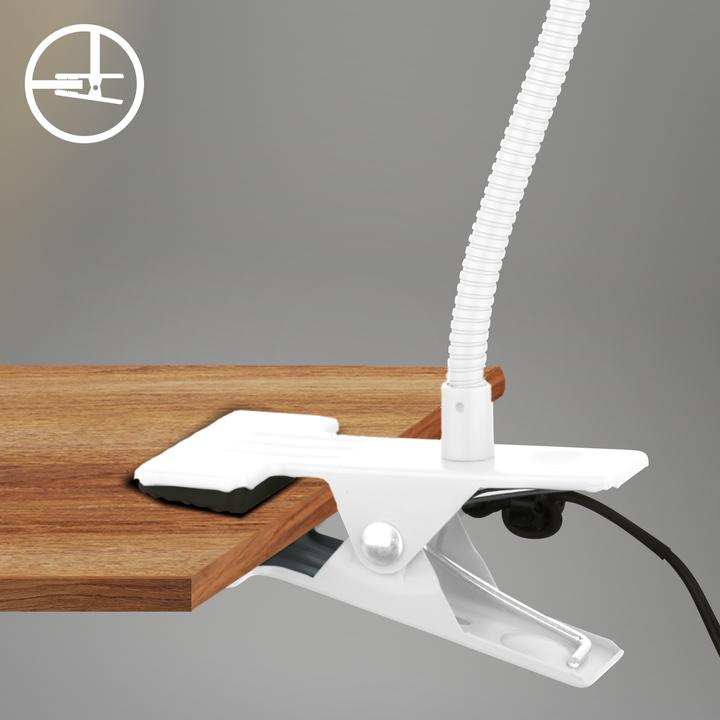 Actual product image Briloner LED clamp light, white, incl.. 1xLED 2.4W (290 lm)