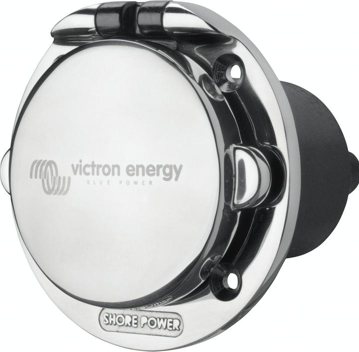 Produktbild Victron Energy Victron 32A Edelstahl Einbau-Steckdose Landstrom Boot Wohnmobil Yacht