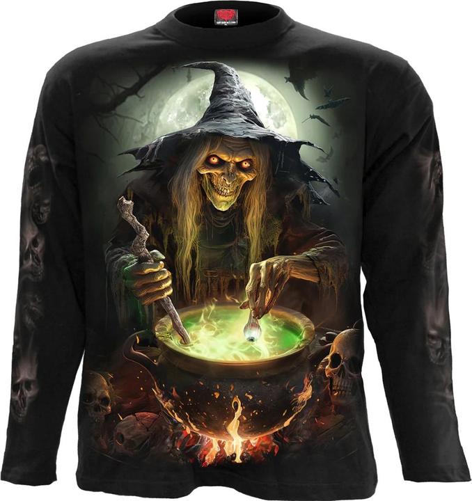 Spiral Witch's Brew TShirt Langärmlig