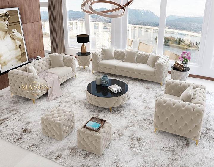 Produktbild Mason Ct Chesterfield Sofa 3er Set (Chesterfield)