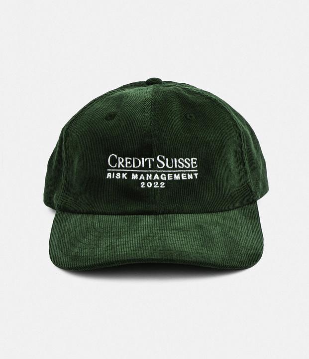 Image du produit Plakativ «Credit Suisse Risk Management» Corduroy Cap Black