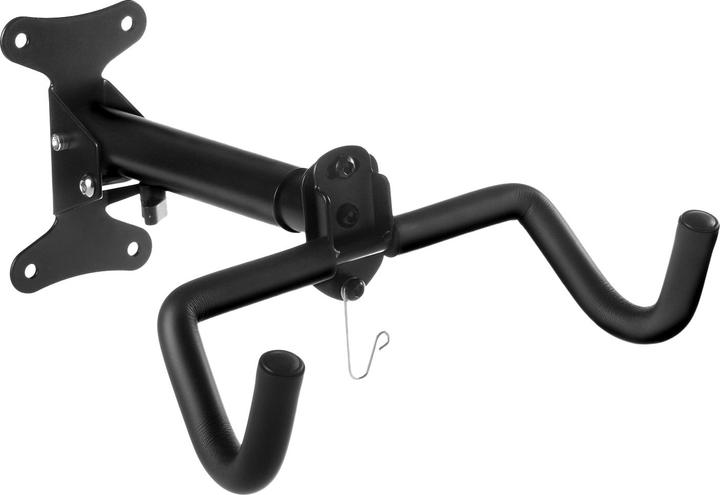 Maclean Fahrrad-Wandhalterung horizontal Stahl max. Belastung 30kg MC-484