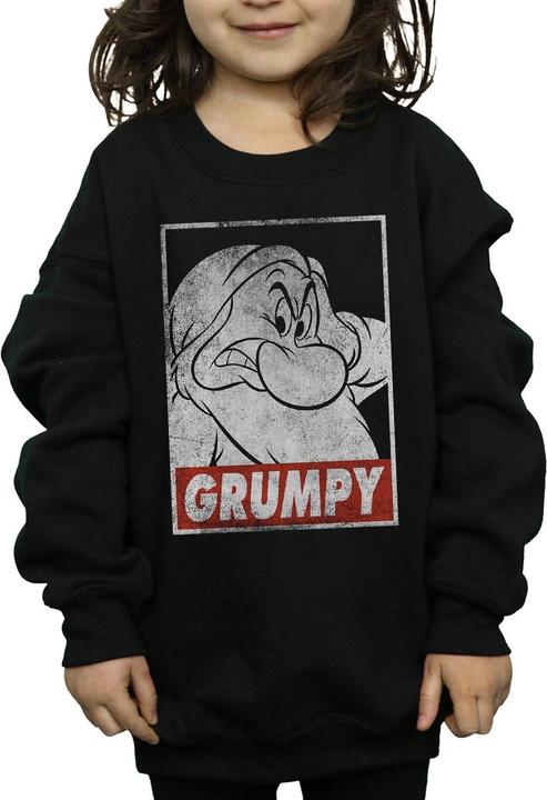 Produktbild Disney Snow White Grumpy Dwarf Poster Sweatshirt Mädchen (152, 158)