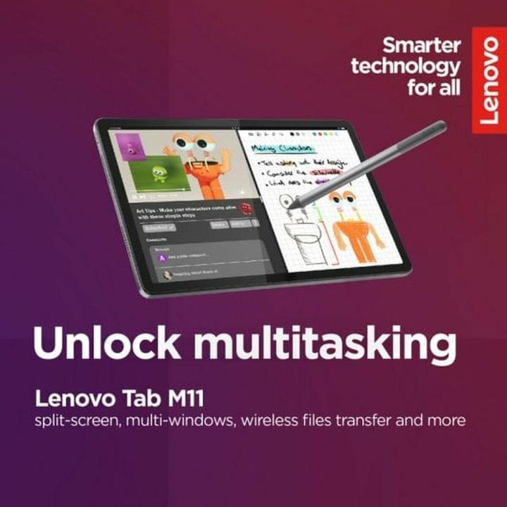 Produktbild Lenovo M11 (nur WLAN, 11", 128 GB, Luna Grey)