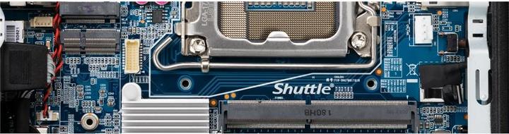 Actual product image Shuttle Barebone XPC slim DH610 Black (Intel Core i3)