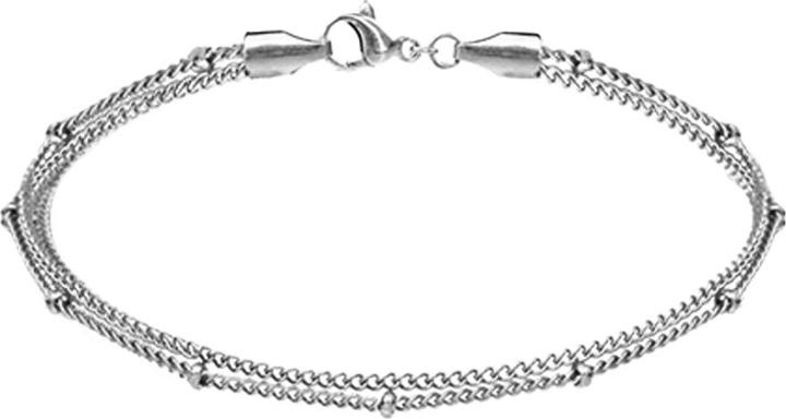 Image du produit Star Piercing Bracelet argent Basic et Basic anneaux (17 cm, sans laiton, Acier chirurgical 316L)