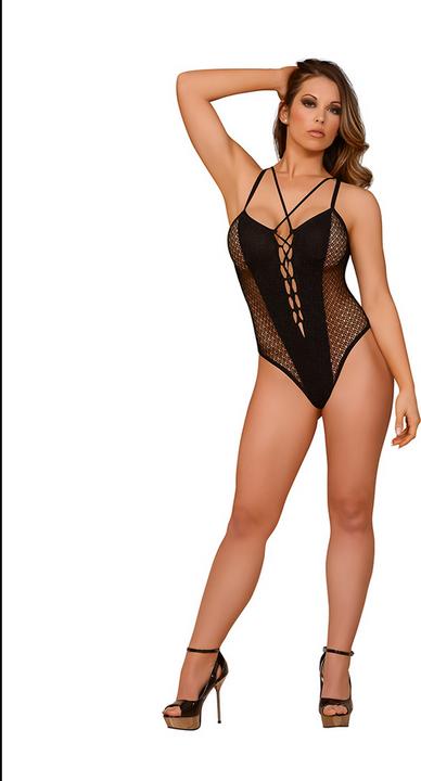 Actual product image Magic Silk Teddy With Snap Crotch (XL)