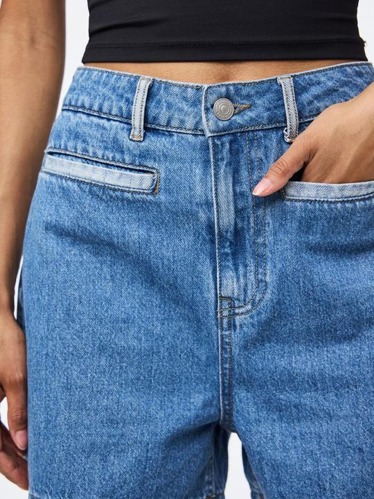 Actual product image Pieces PCFIE HW PATCHWORK Jeansshorts (L)