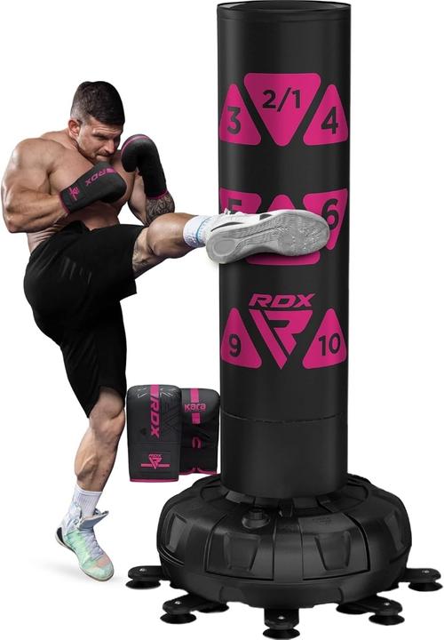 Rdx Freistehender Boxsack Ziel + Boxhandschuhe (180 cm)